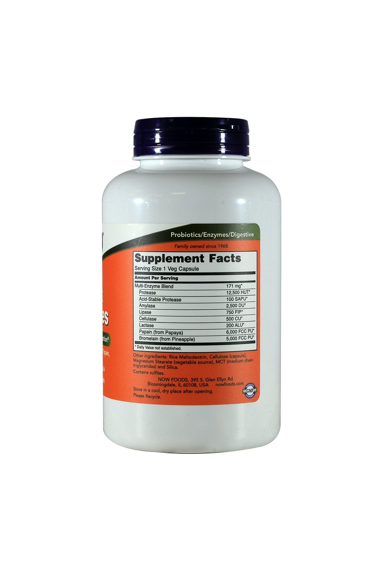 NOW Foods Plant Enzymes Capsules, 240 Capsules