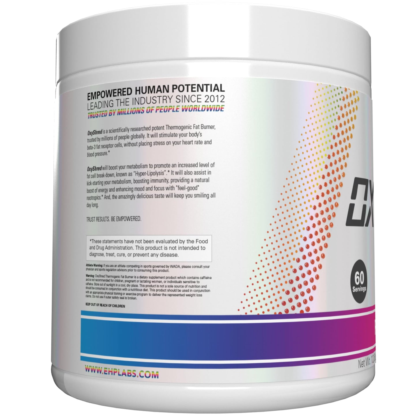 EHP Labs OxyShred Pre Workout Powder 11.02 Ounce