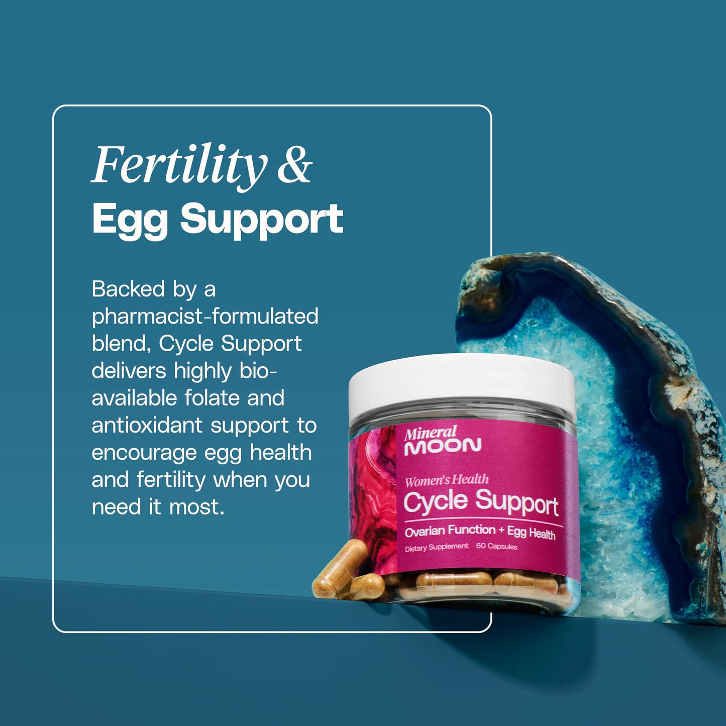 Mineral Moon Premium Cycle Support Capsule, 1 Count