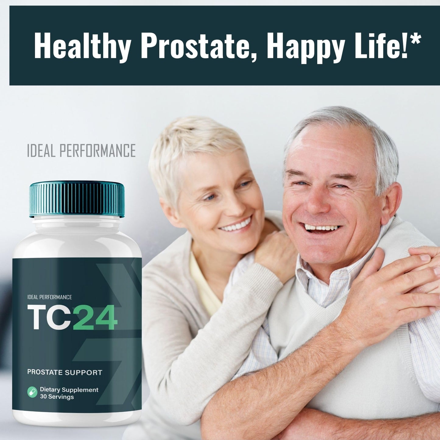 IDEAL PERFORMANCE TC24 Prostate Health Supplement Capsule, 300 Capsules