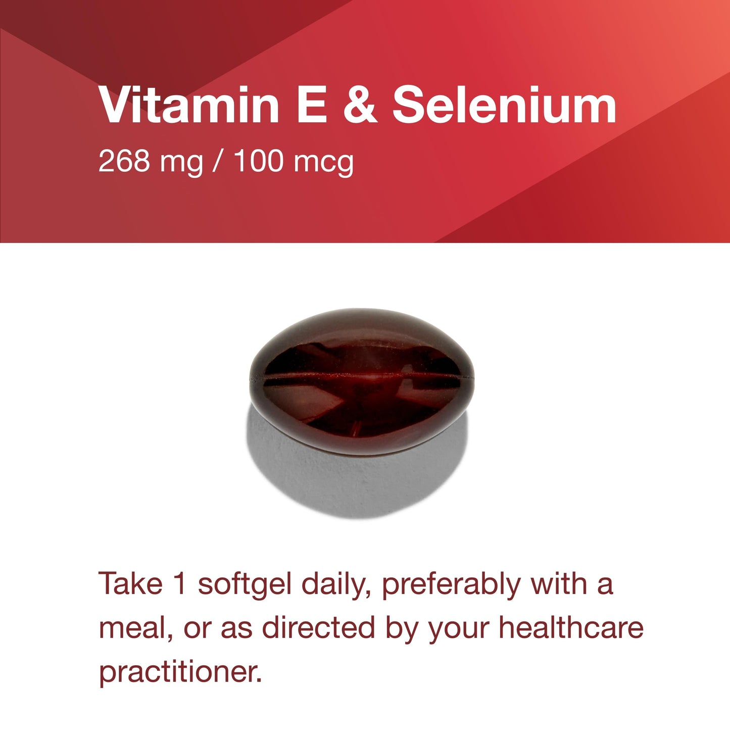 PROTOCOL FOR LIFE BALANCE Vitamin E Softgel, 120 Softgels