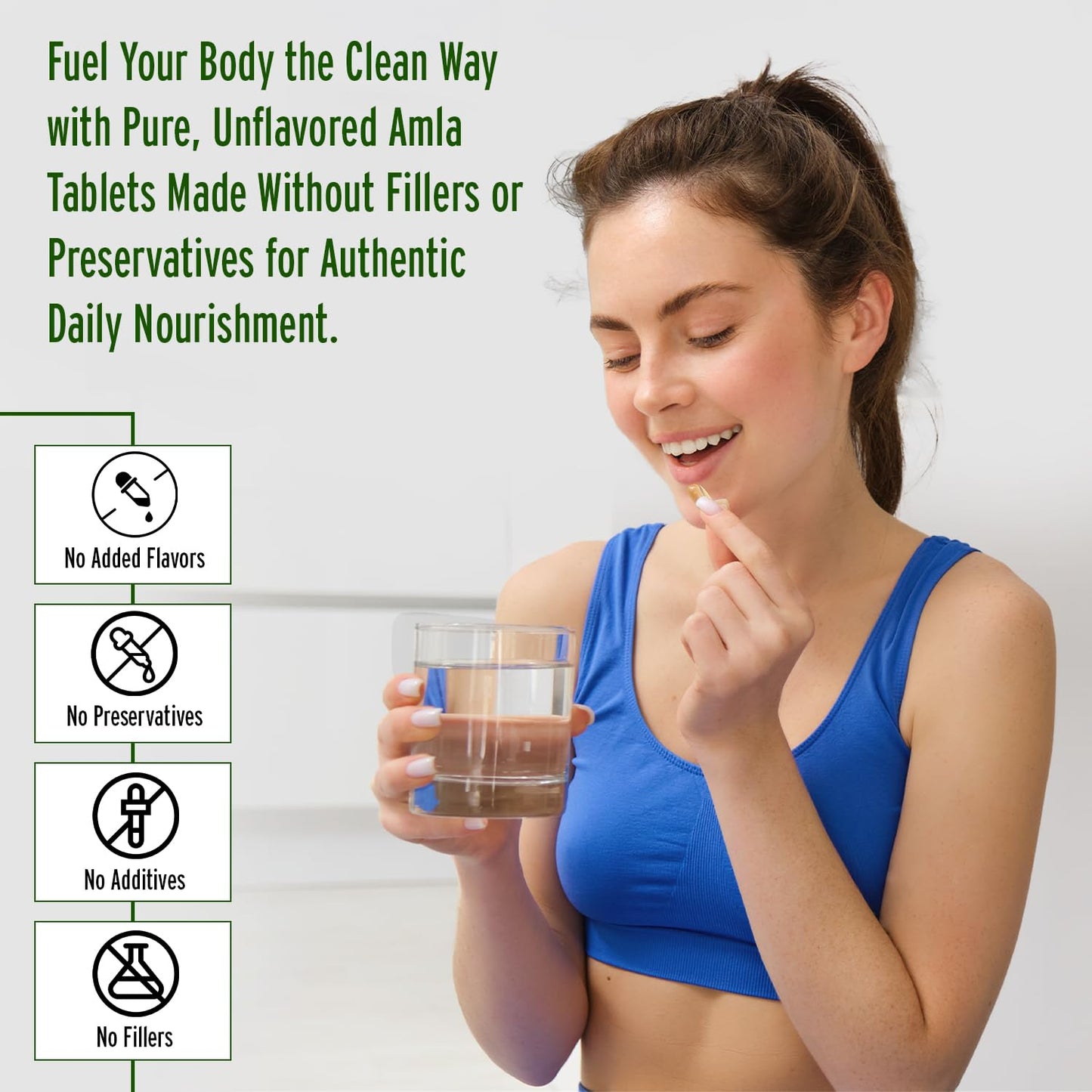 PureAyurbliss Amla Tablets, 90 Count