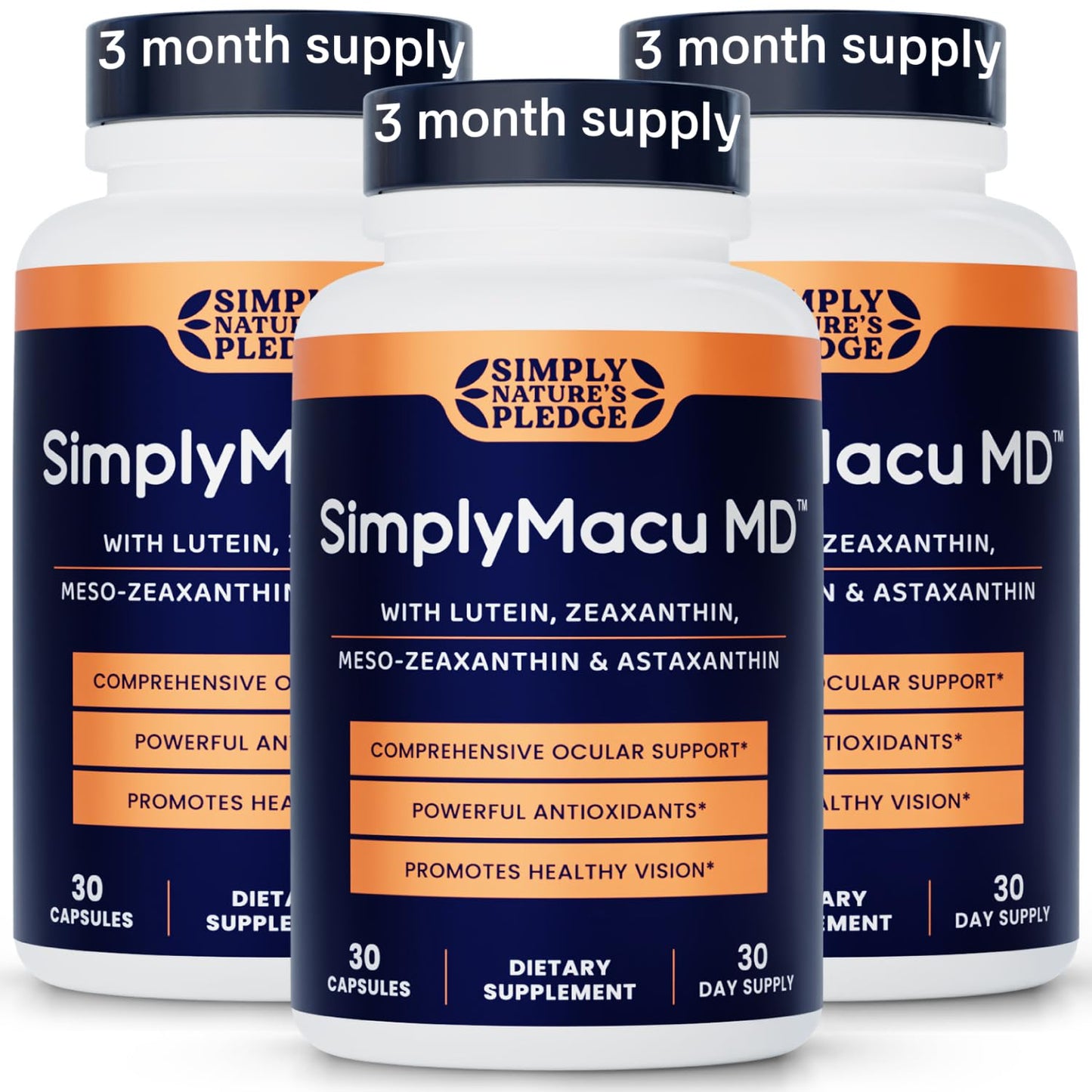 Simply Nature's Pledge Macu MD Eye Vitamins Capsule 90 Count