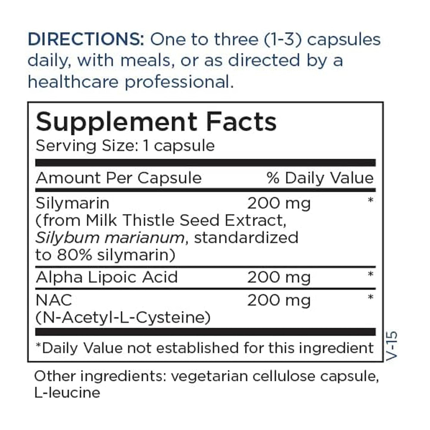 Metabolic Maintenance Metabolic Detox Liver Support Capsule, 60 Capsules