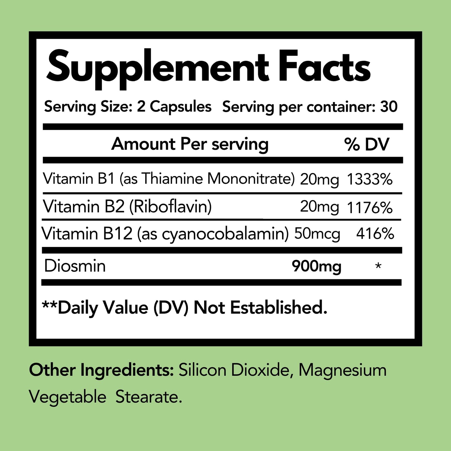 Arymar Diosmin Plus 900mg – Circulation & Vein Support Capsules 240