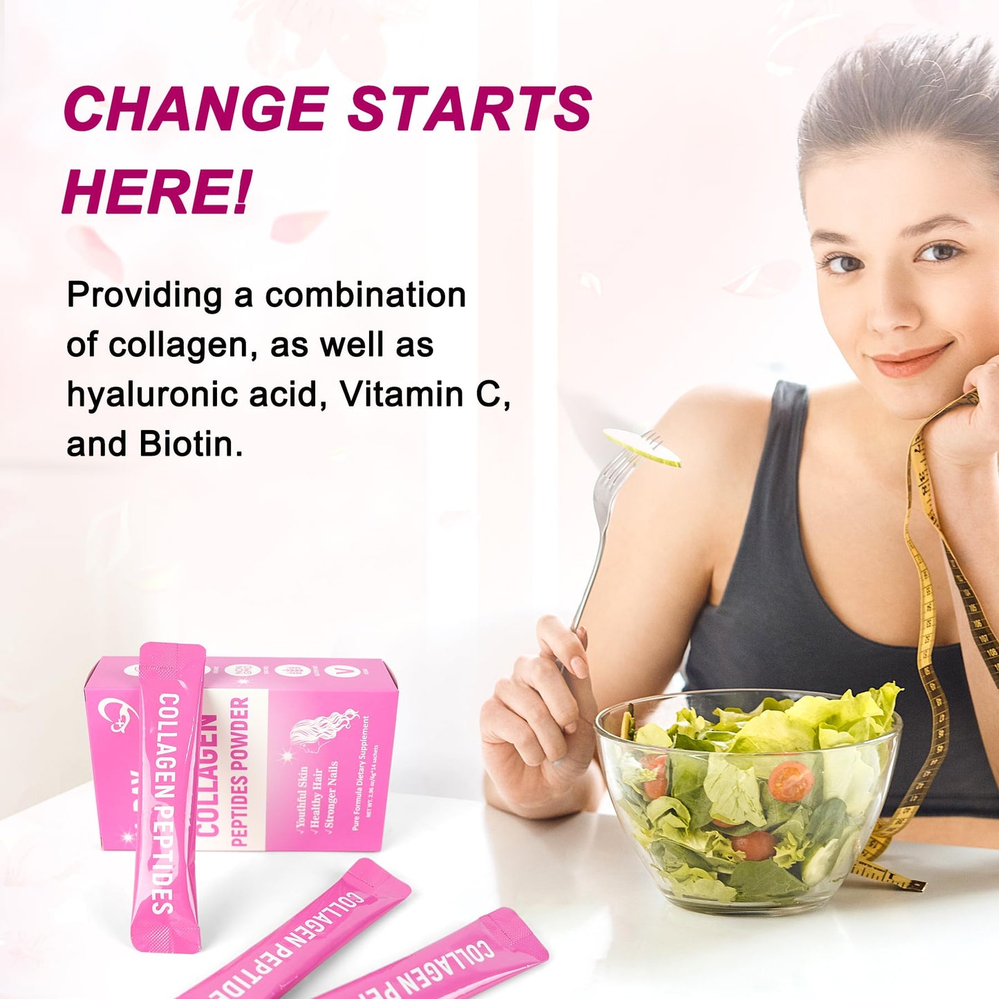 Laicuherb Collagen Peptides Powder 2.96 oz
