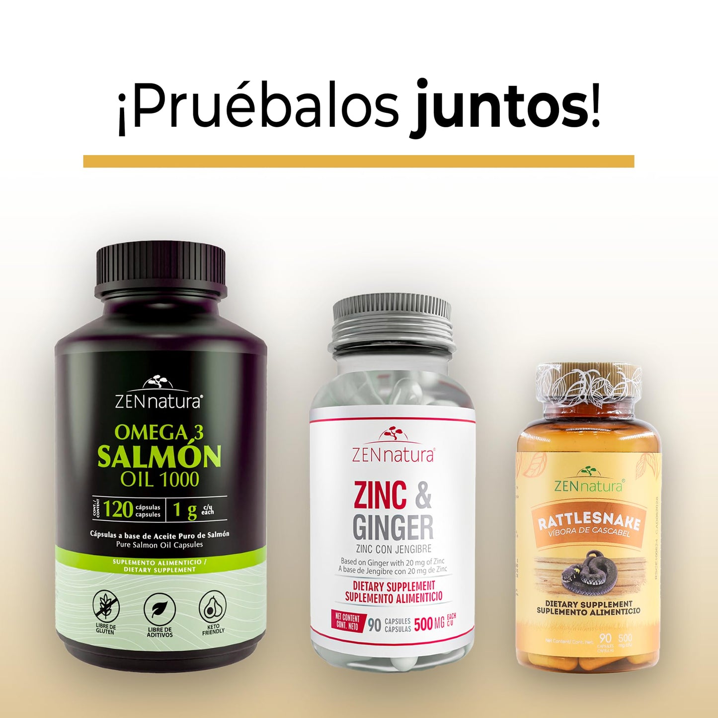 Zen Natura Vibora de Cascabel Capsules 90 Count