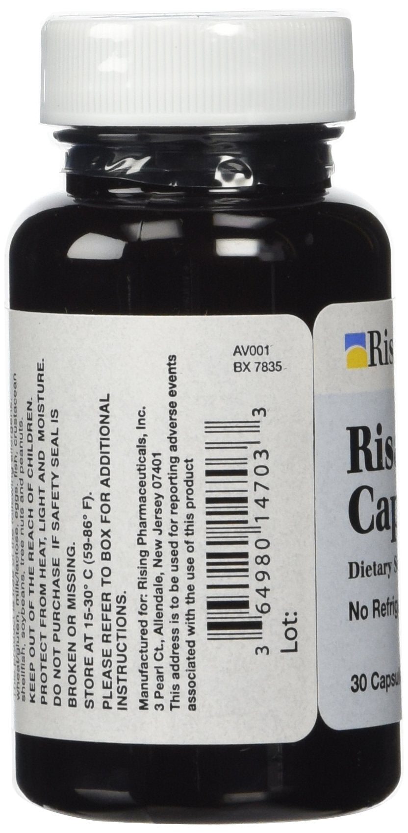 Pretrada Risaquad Dietary Supplement Capsules, 90 Capsules