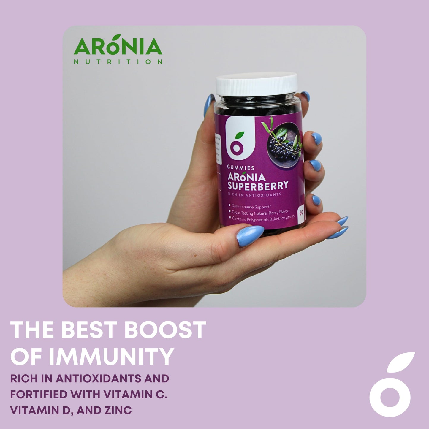 Aronia Nutrition SuperBerry Gummy 60 Count