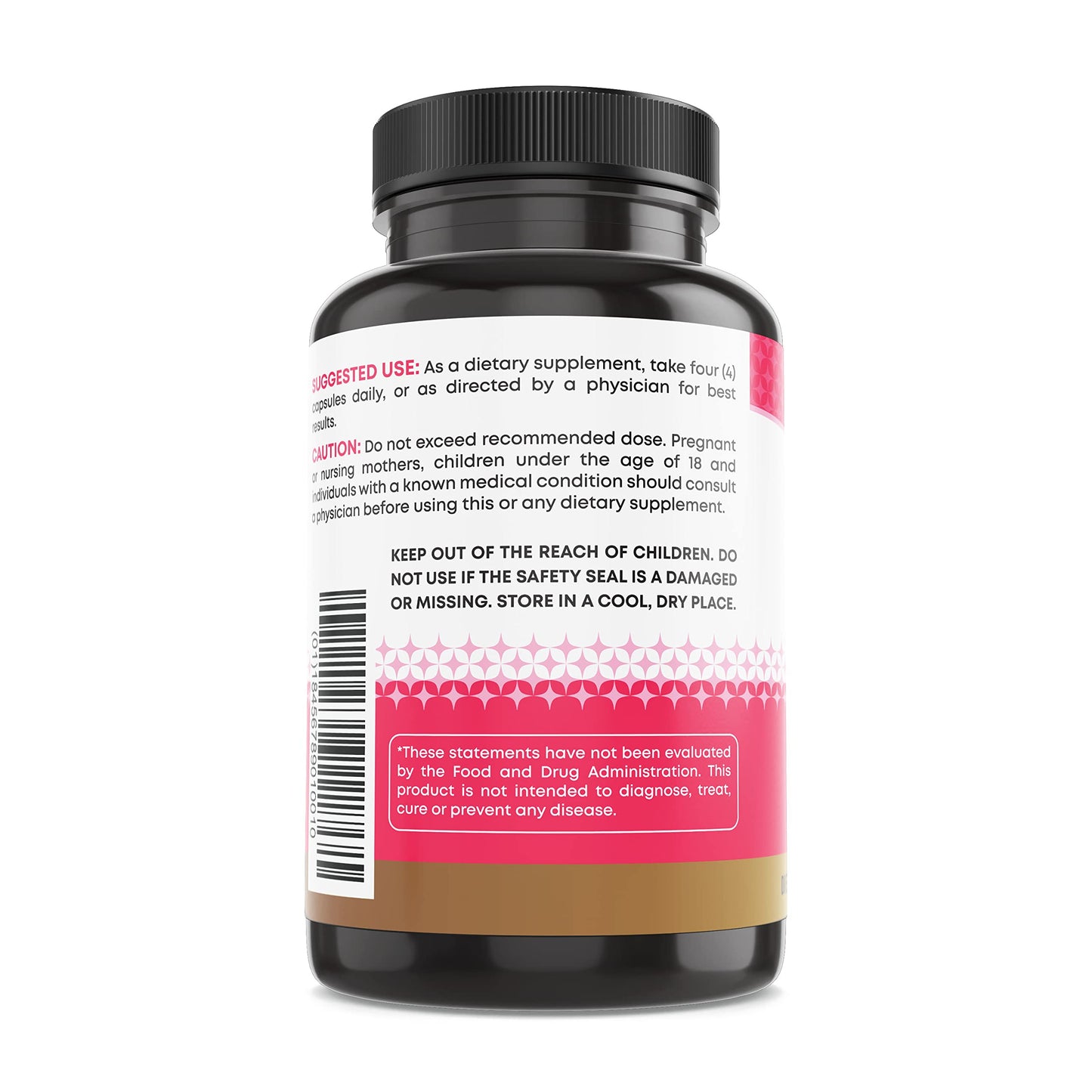 Ancient Bliss Myo & D-Chiro Inositol Supplement Capsules 120 Capsules