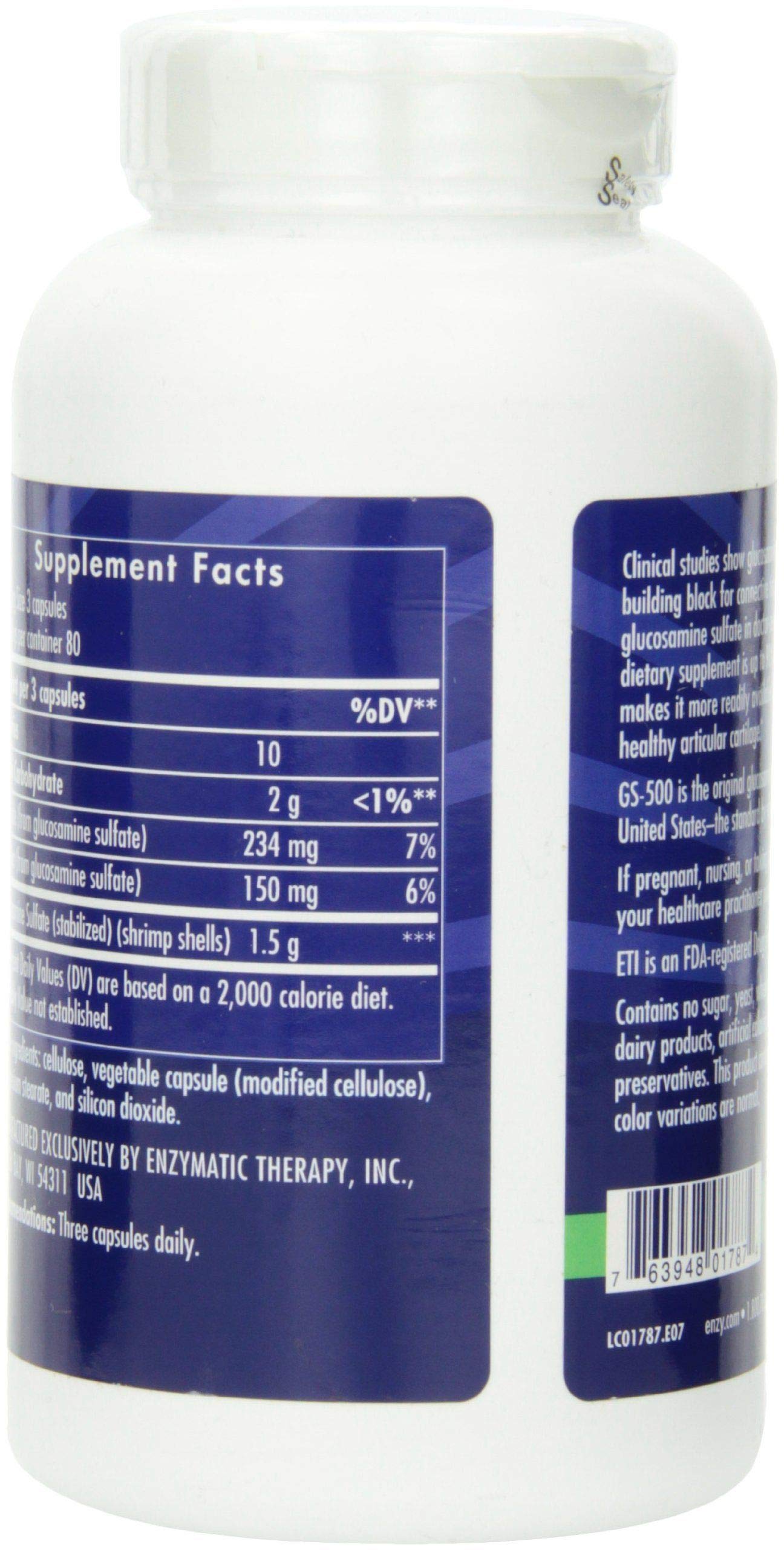 Enzymatic Therapy GS-500 Capsule 240