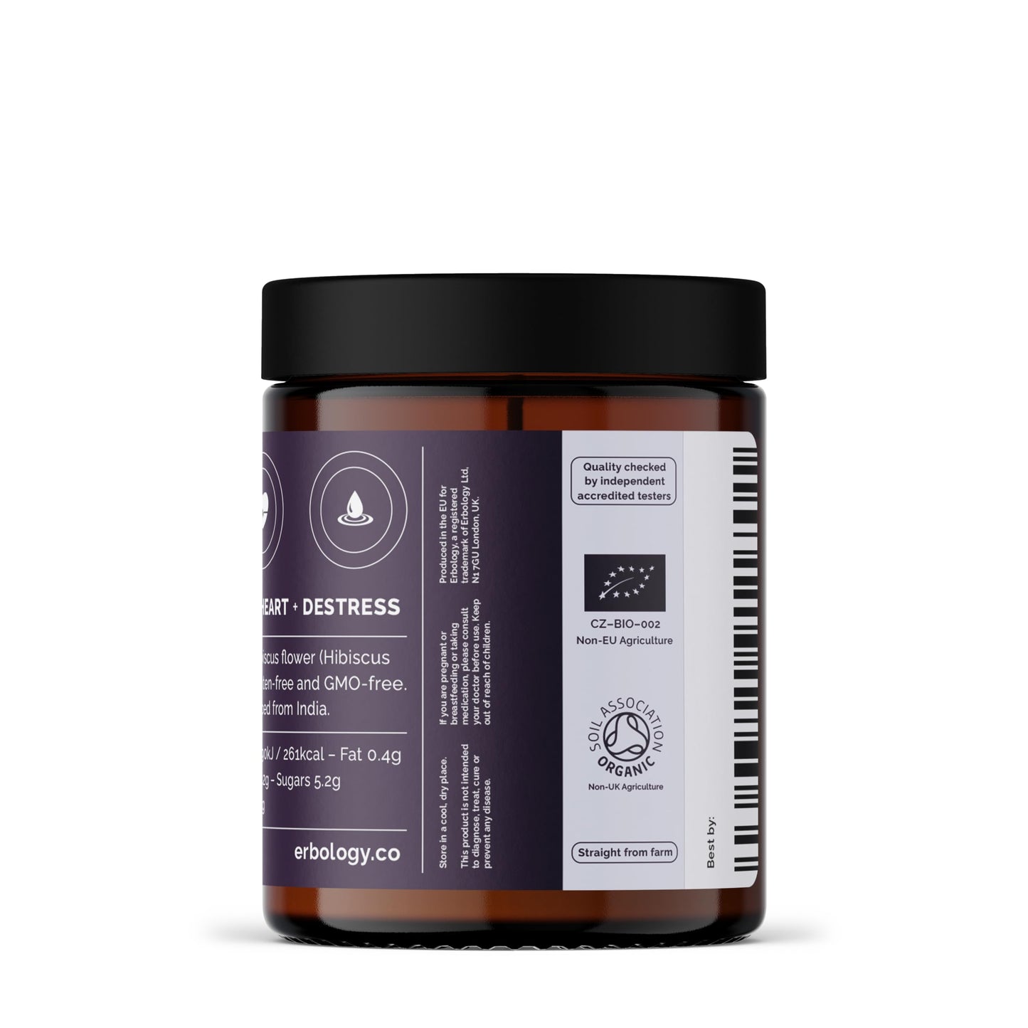 Erbology Organic Hibiscus Powder, 3.2 oz