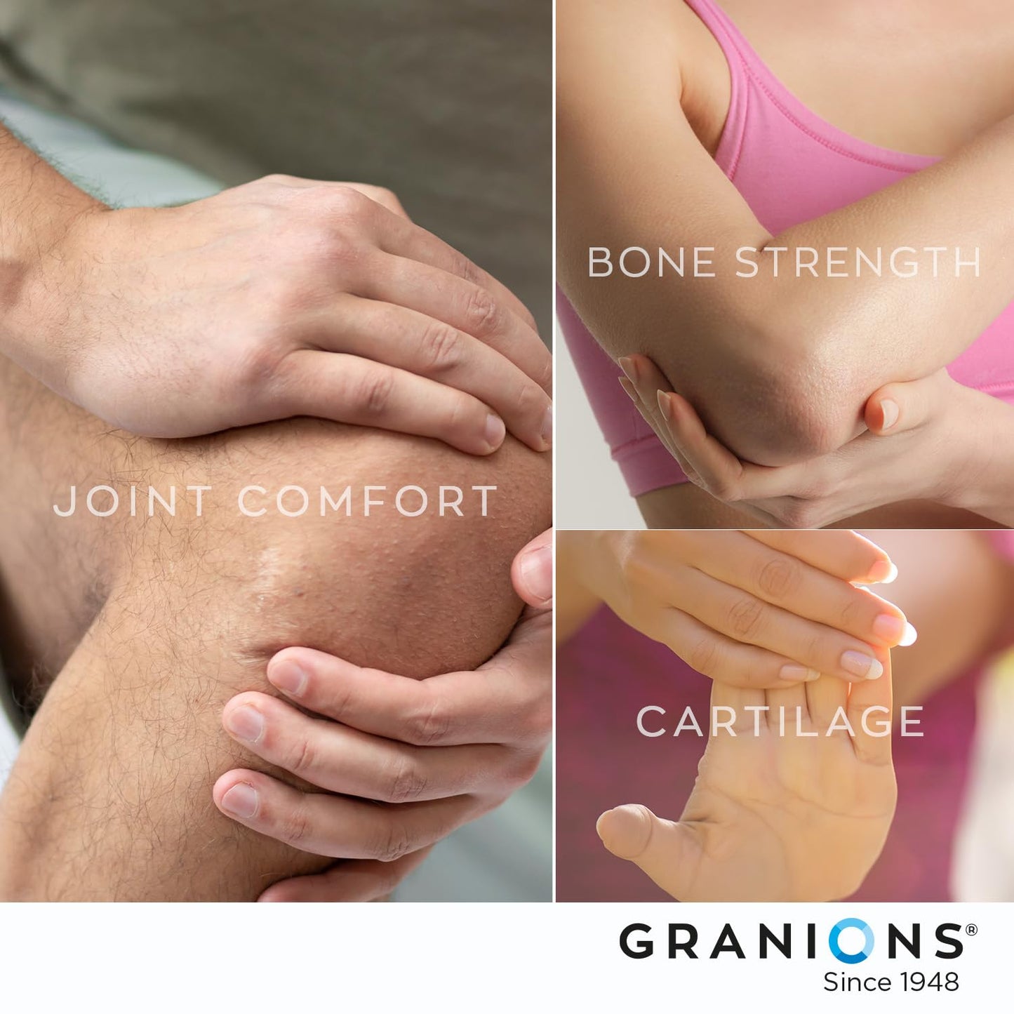 Granions Glucosamine Chondroitin MSM Complex Powder Pack of 2
