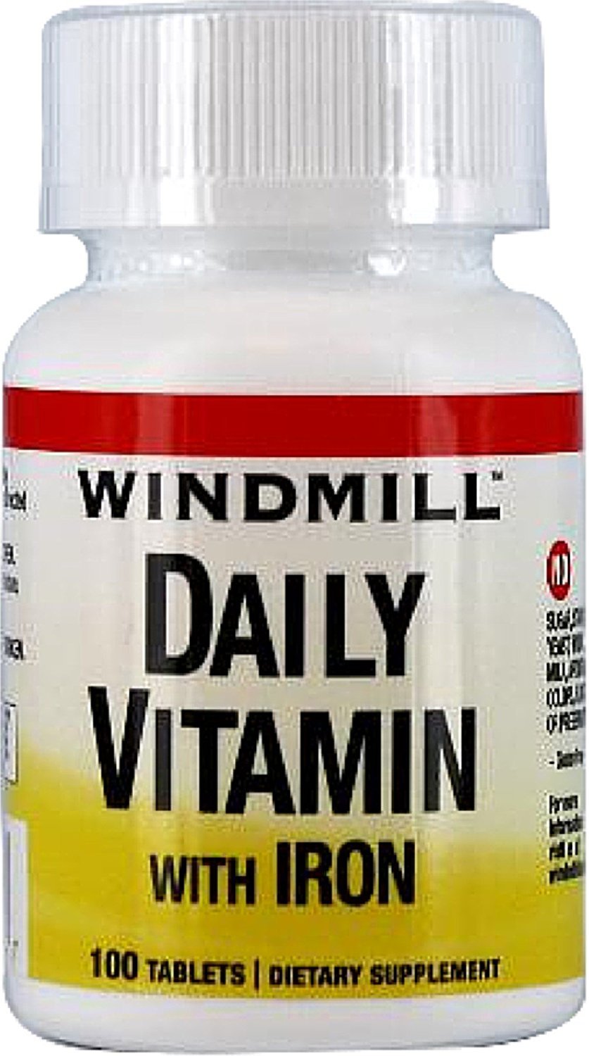 Windmill Daily Vitamin Tablets with Iron 300 Tablets