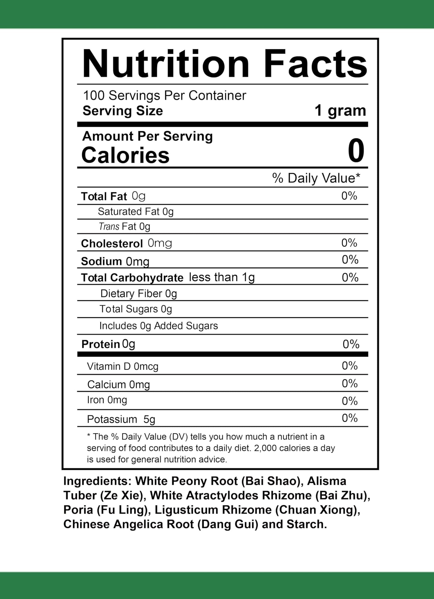 Health Herbal Dang Gui Shao Yao San / Dang Gui & Peony Decoction Powder 3.53