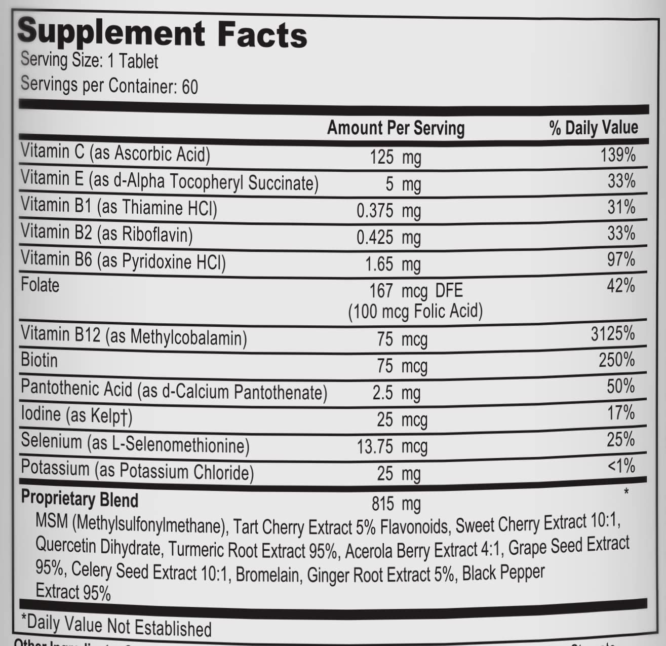 Alerna Kidney Health Uric Acid Support Dietary Supplement – Tart Cherry, Celery Extract, Turmeric & Quercetin – 60 Tablets