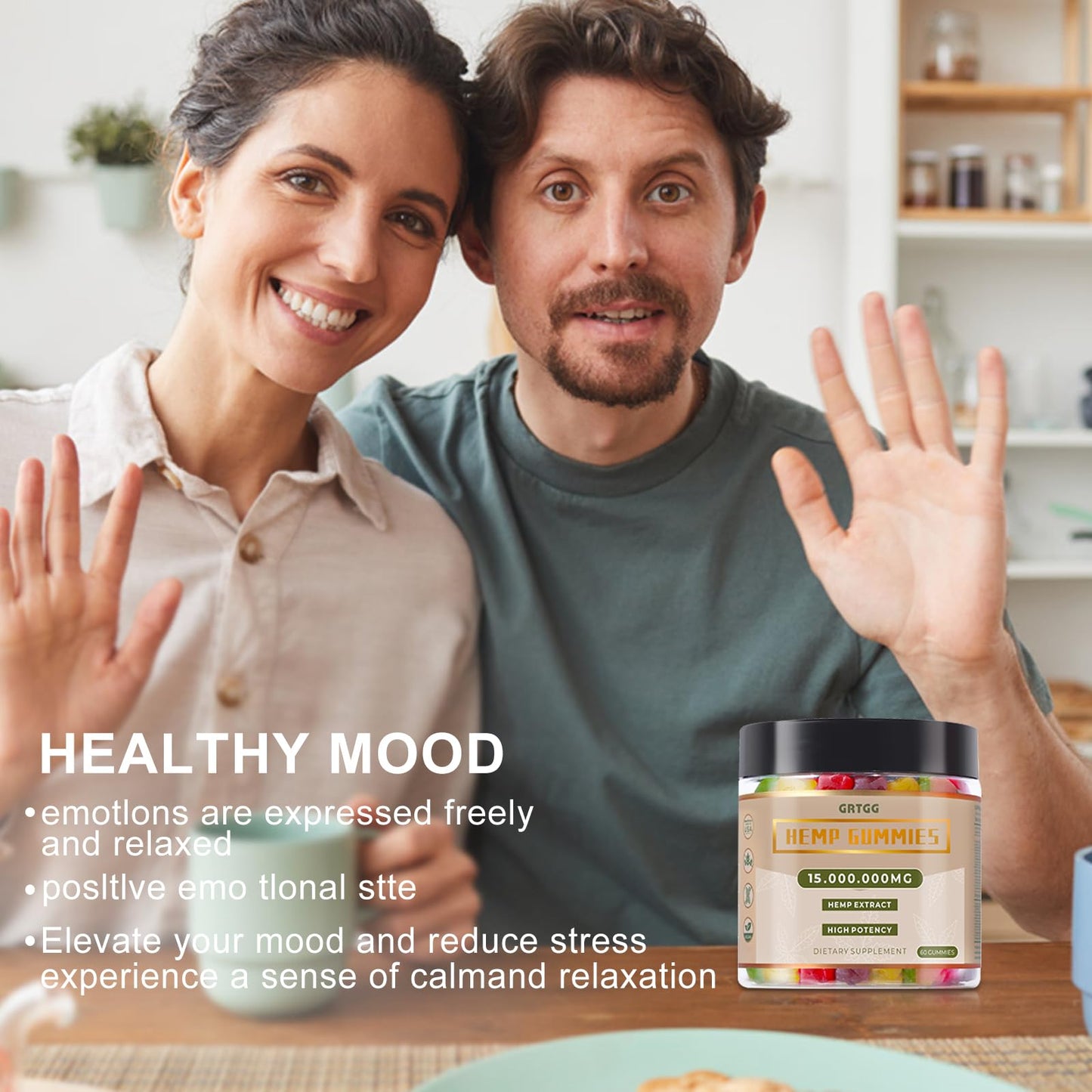 GRTGG Hemp Gummies 60 Gummies
