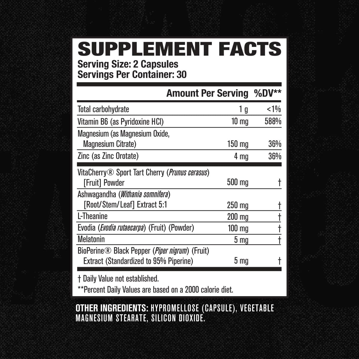 Jacked Factory Build PM Night Time Muscle Builder & Sleep Aid 60 Capsules