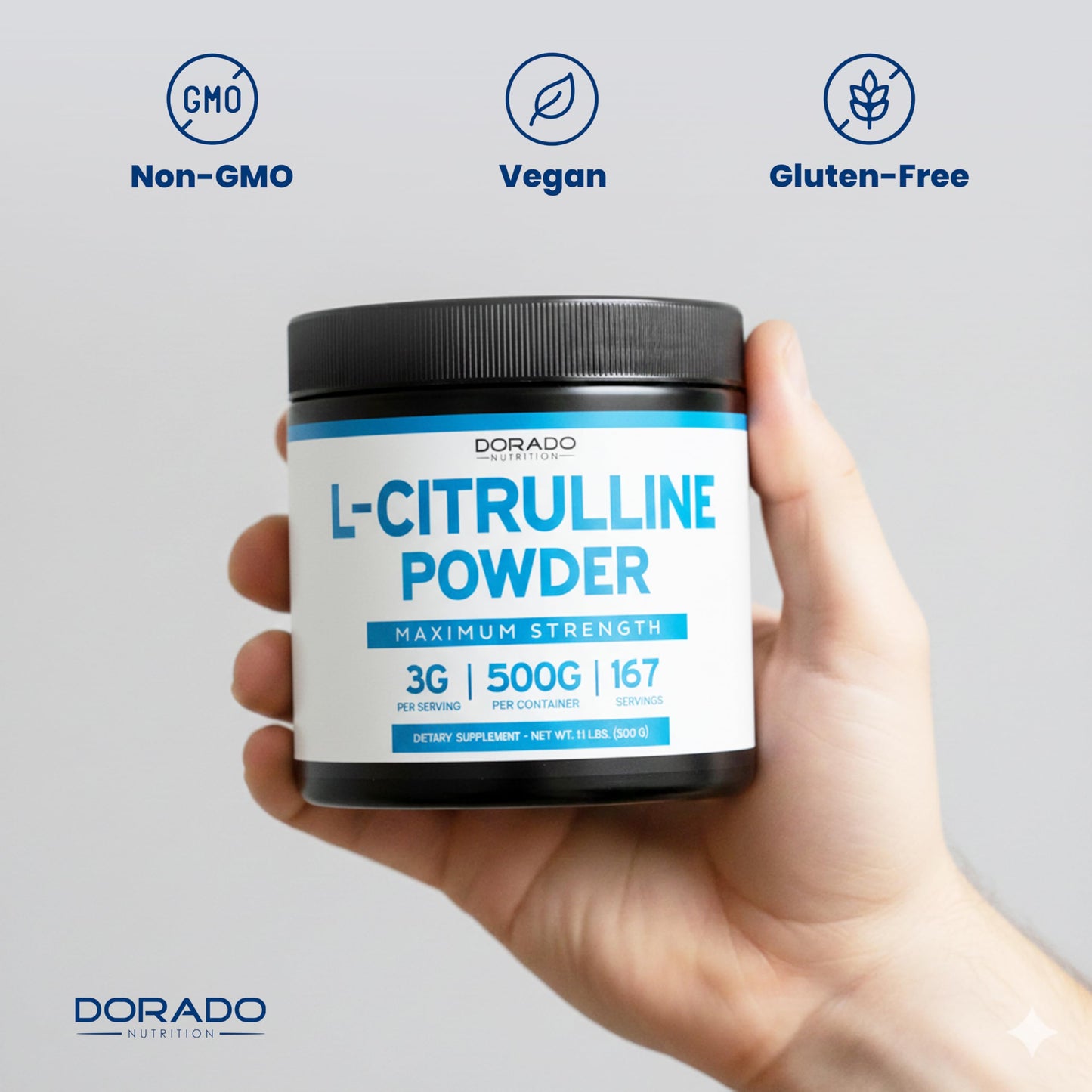 DORADO NUTRITION L-Citrulline Powder 17.64 Ounce