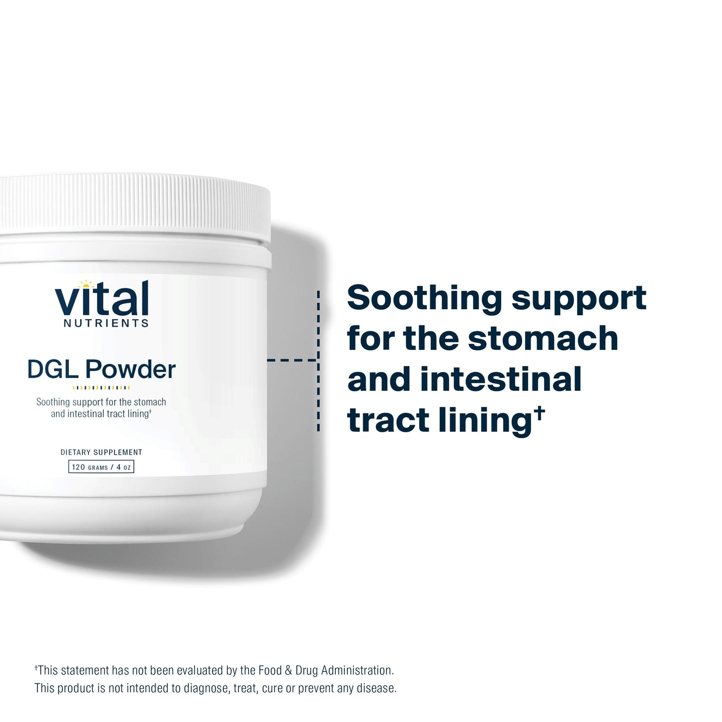 Vital Nutrients DGL Powder 4.23 oz