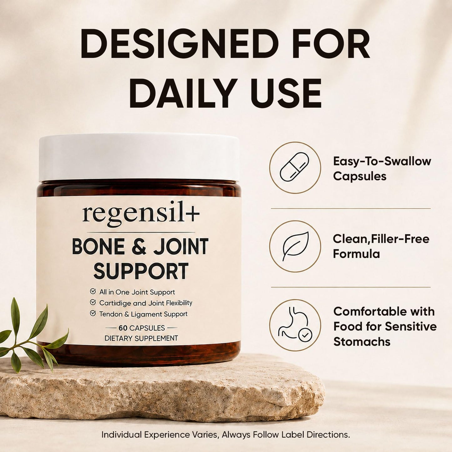 REGENSIL Triple Action Joint Support, 60 Capsules