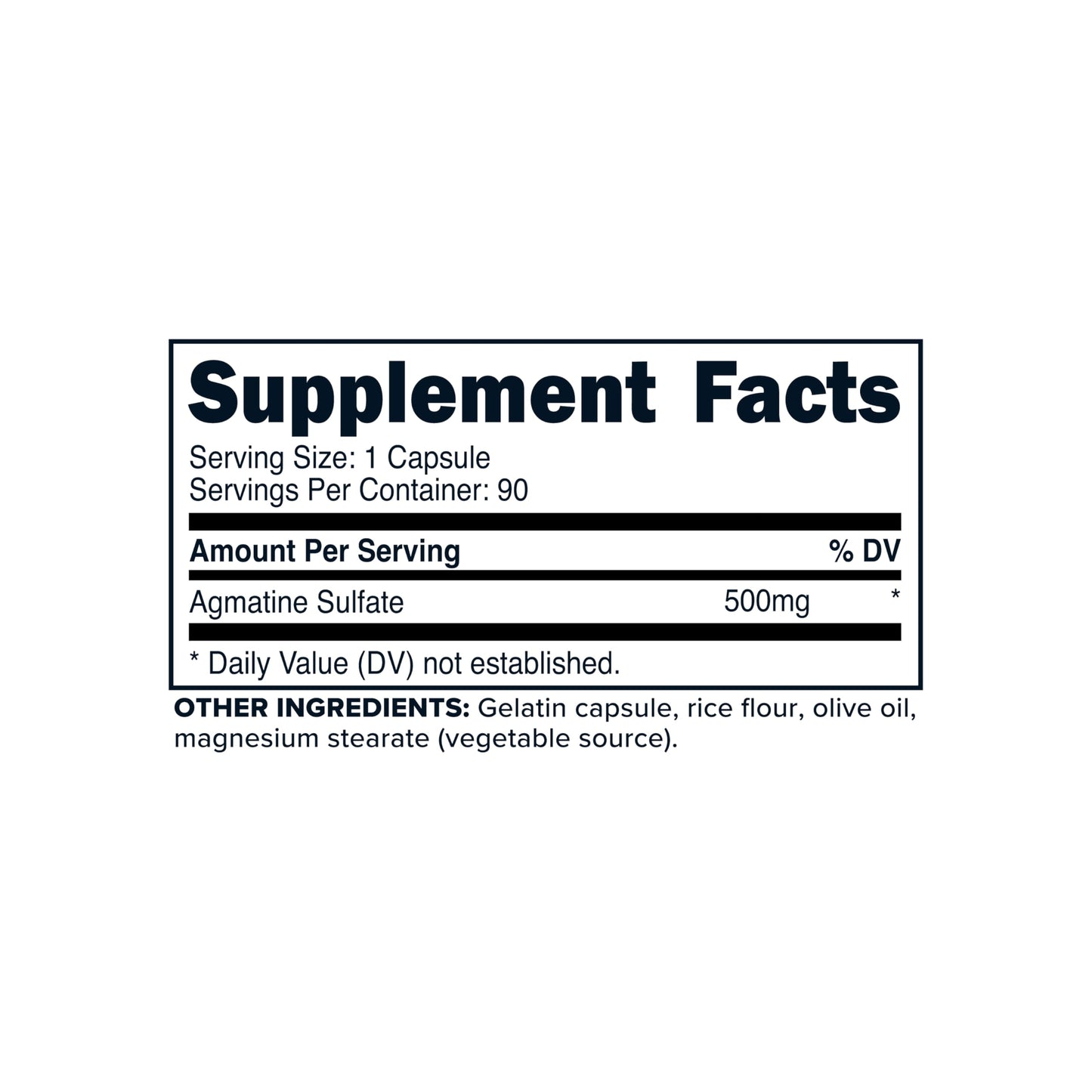 Primaforce Agmatine Sulfate (500mg) 90 Capsules