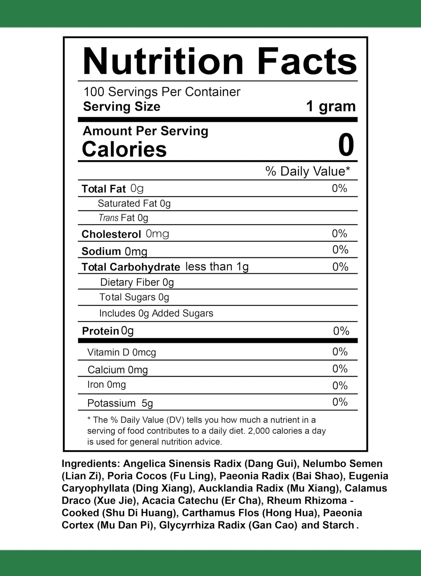 Health Herbal Zheng Gu Zi Jin Dan/Calamus & Cathamus Decoction Powder 3.53