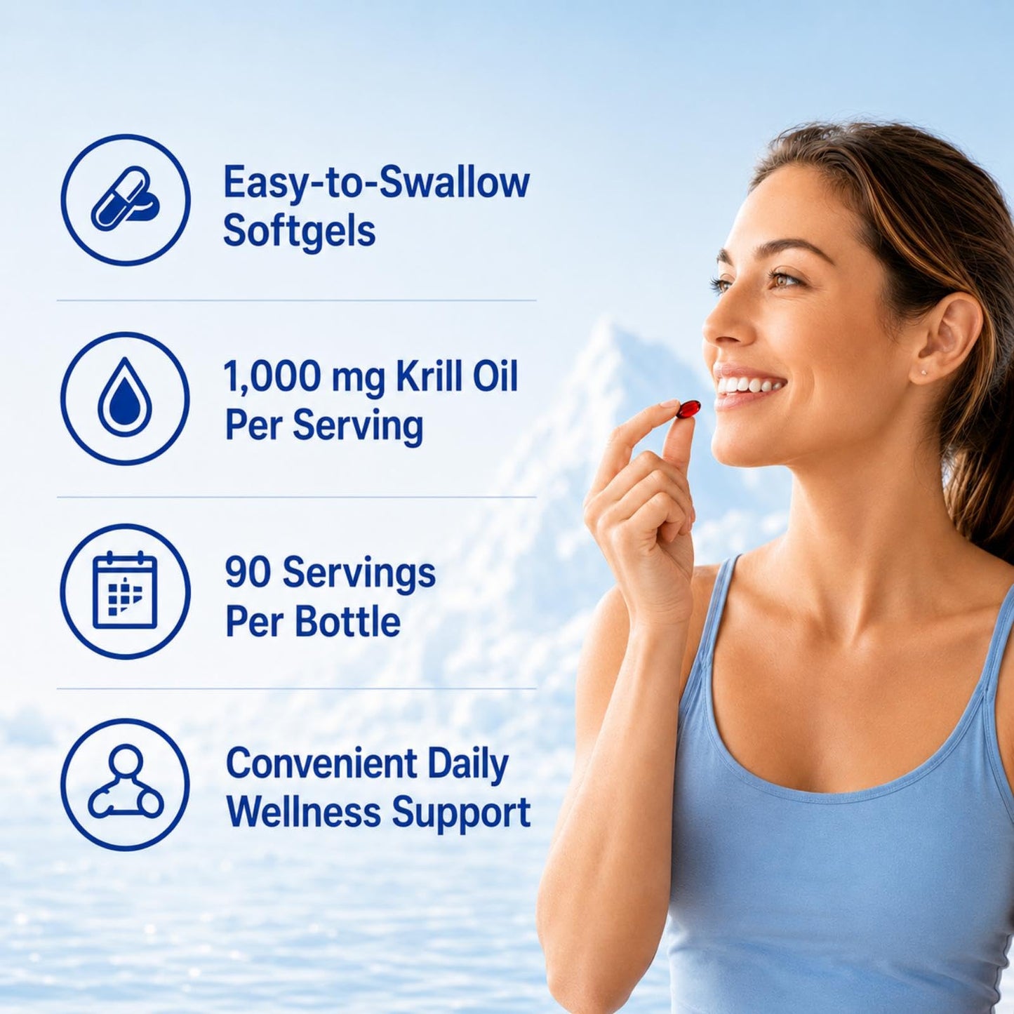 DR.VITPOSY Antarctic Krill Oil 180 Softgels