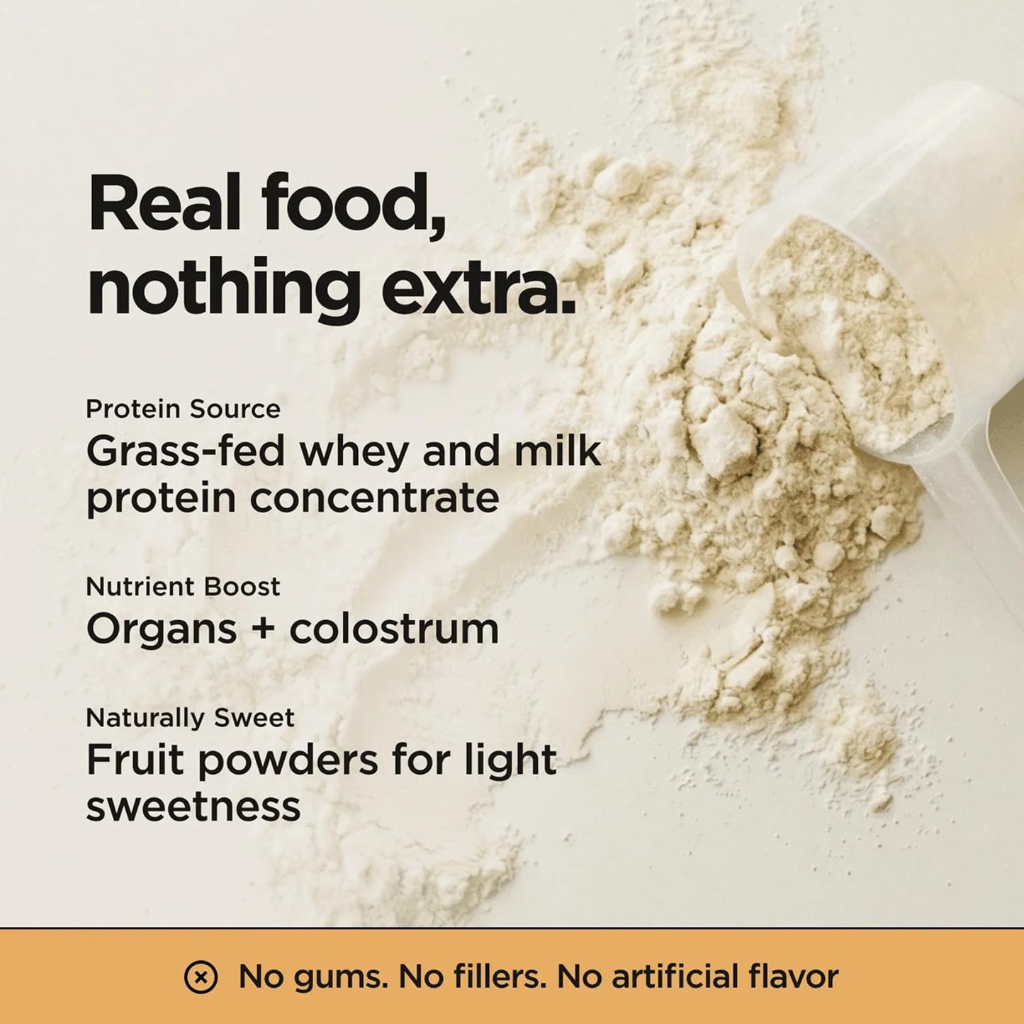 Lineage Provisions Whey Protein Powder 27 oz