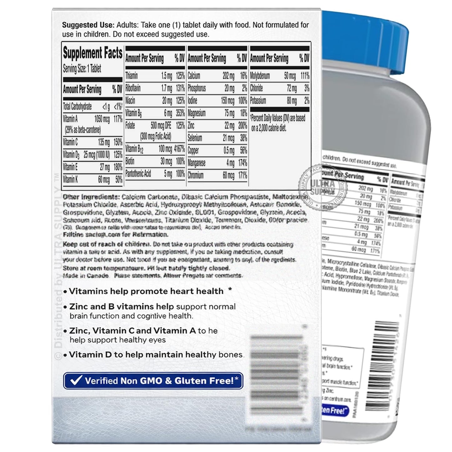 Generic Silver Men 50 Plus Multivitamin Tablet 275
