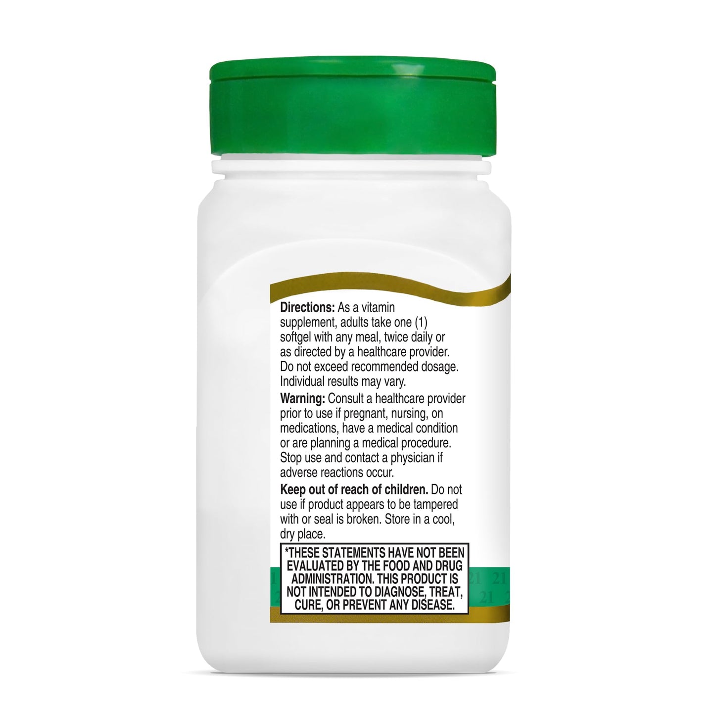 21st Century Vitamin E 400 IU (Dl-Alpha) Softgels, 220 Count