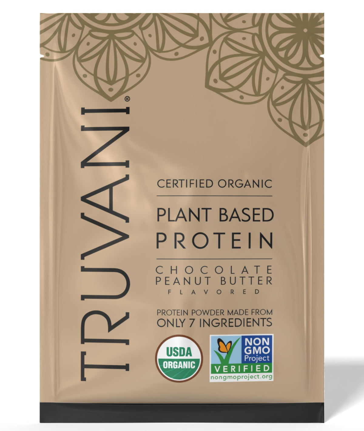Truvani Organic Plant Based Protein Powder | Chocolate Peanut Butter