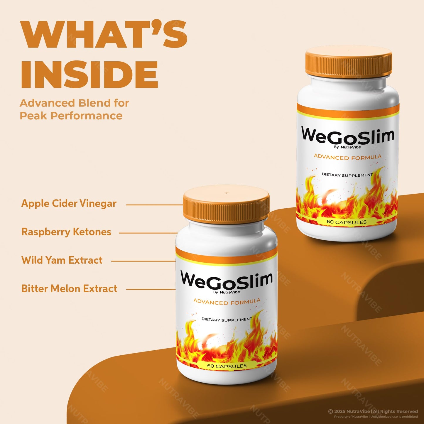 NutraVibe WeGoSlim Capsules 120 Capsules
