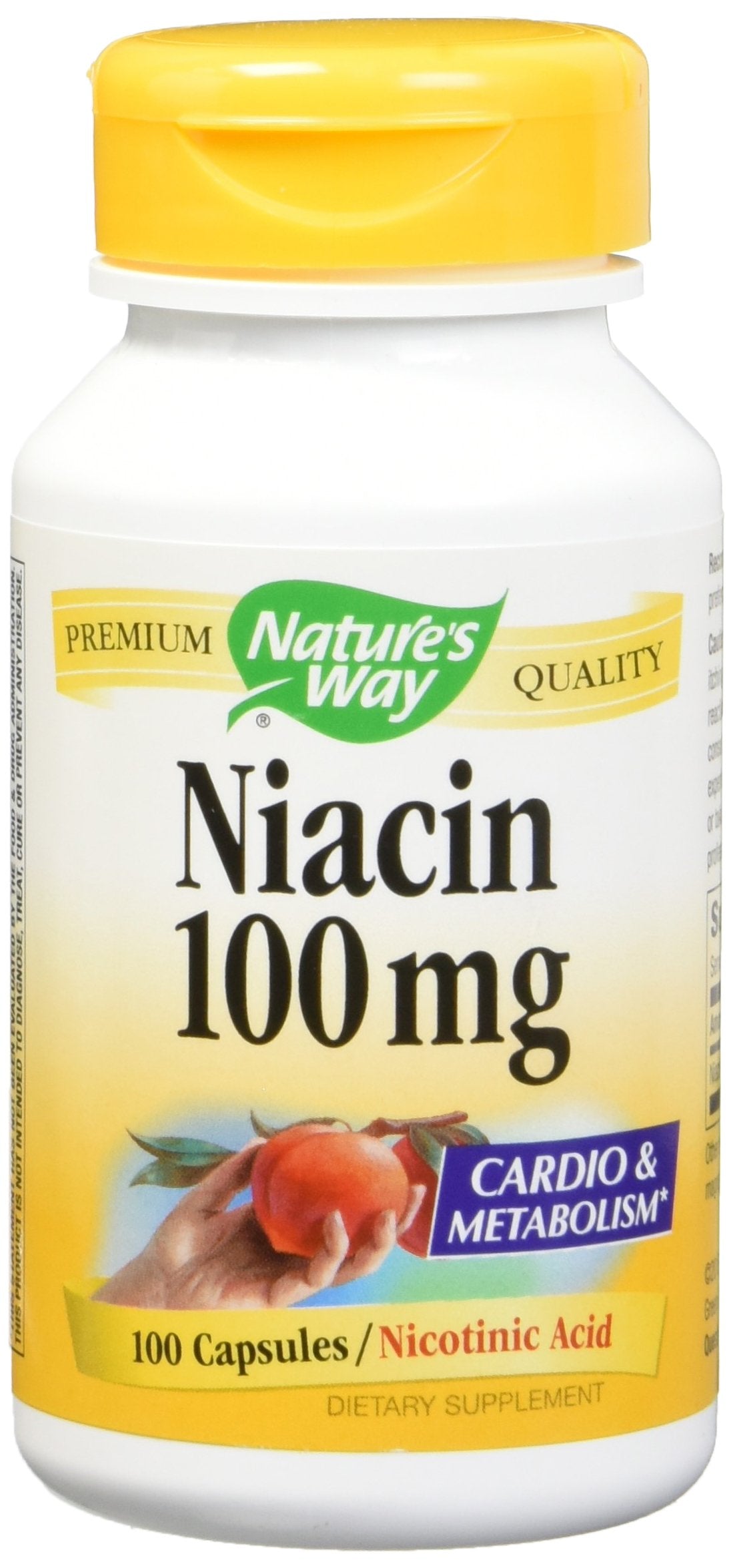 Nature's Way Niacin 100mg Capsule 200 Capsules