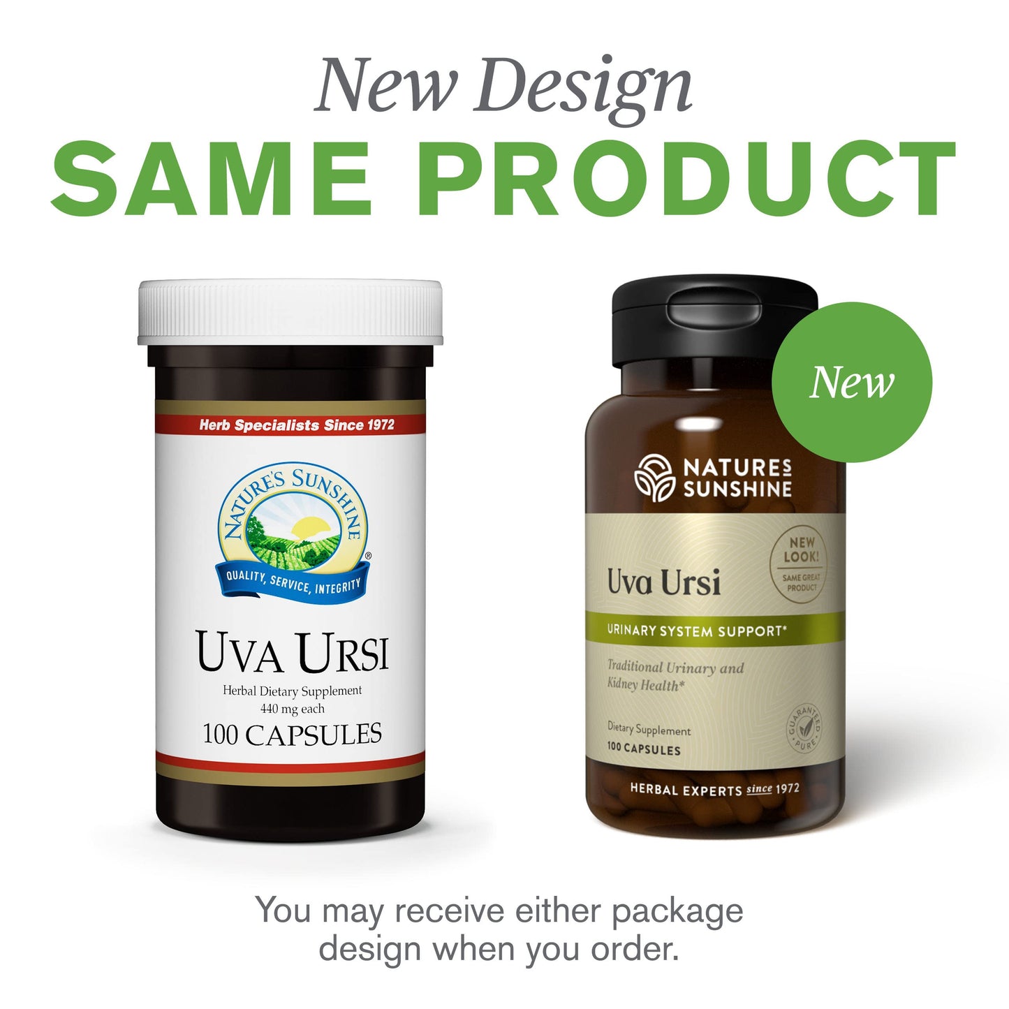 Nature's Sunshine Uva Ursi Capsules 100