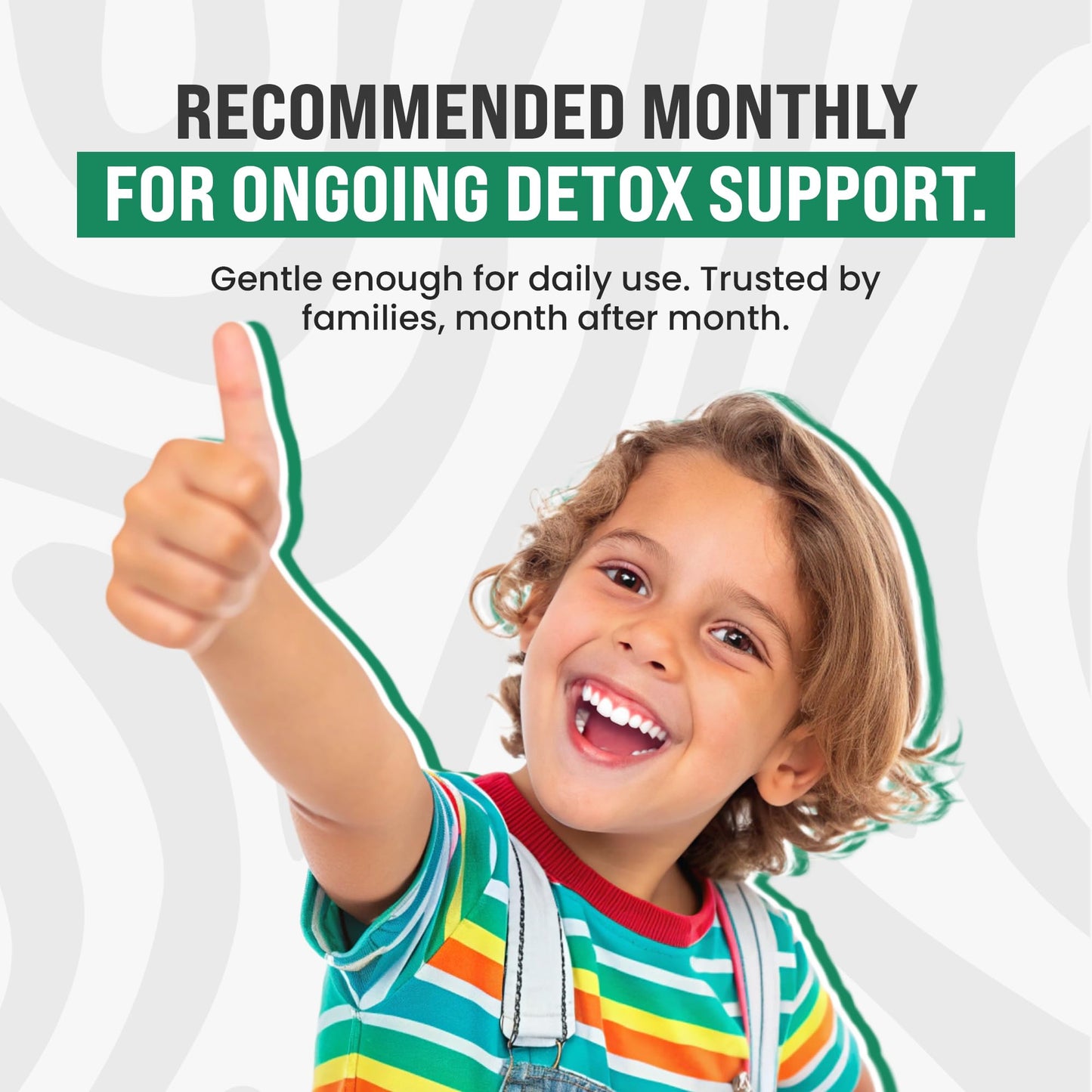 Monty Supplements Zeolite Detox for Kids, Heavy Metal & Microplastic Detox, Development, Behavior, Energy and Gut Health, Vegan Gummies w/Chlorella & Fibersol-2, Strawberry Watermelon Flavor, 28 Count