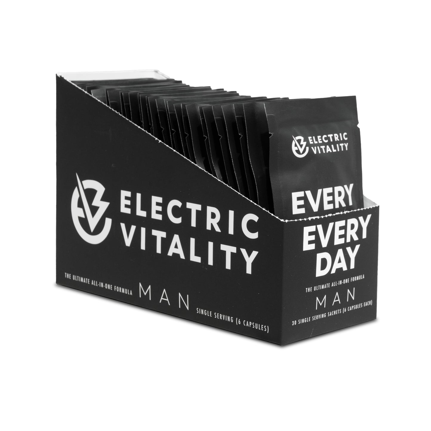 Electric Vitality Men's Multivitamins Capsules 30 Count