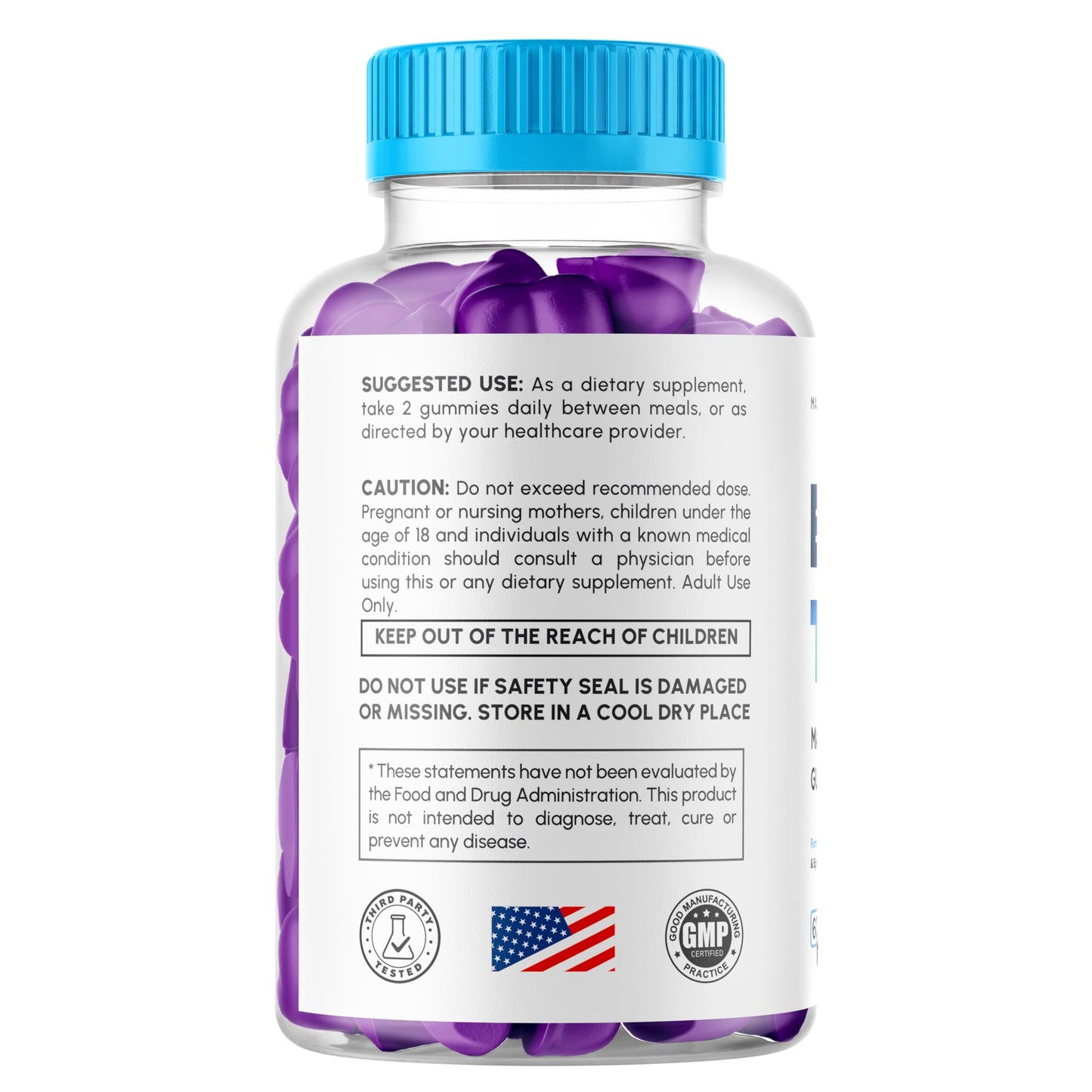 Syvor Boost TRT Gummies for Men, 60 Gummies
