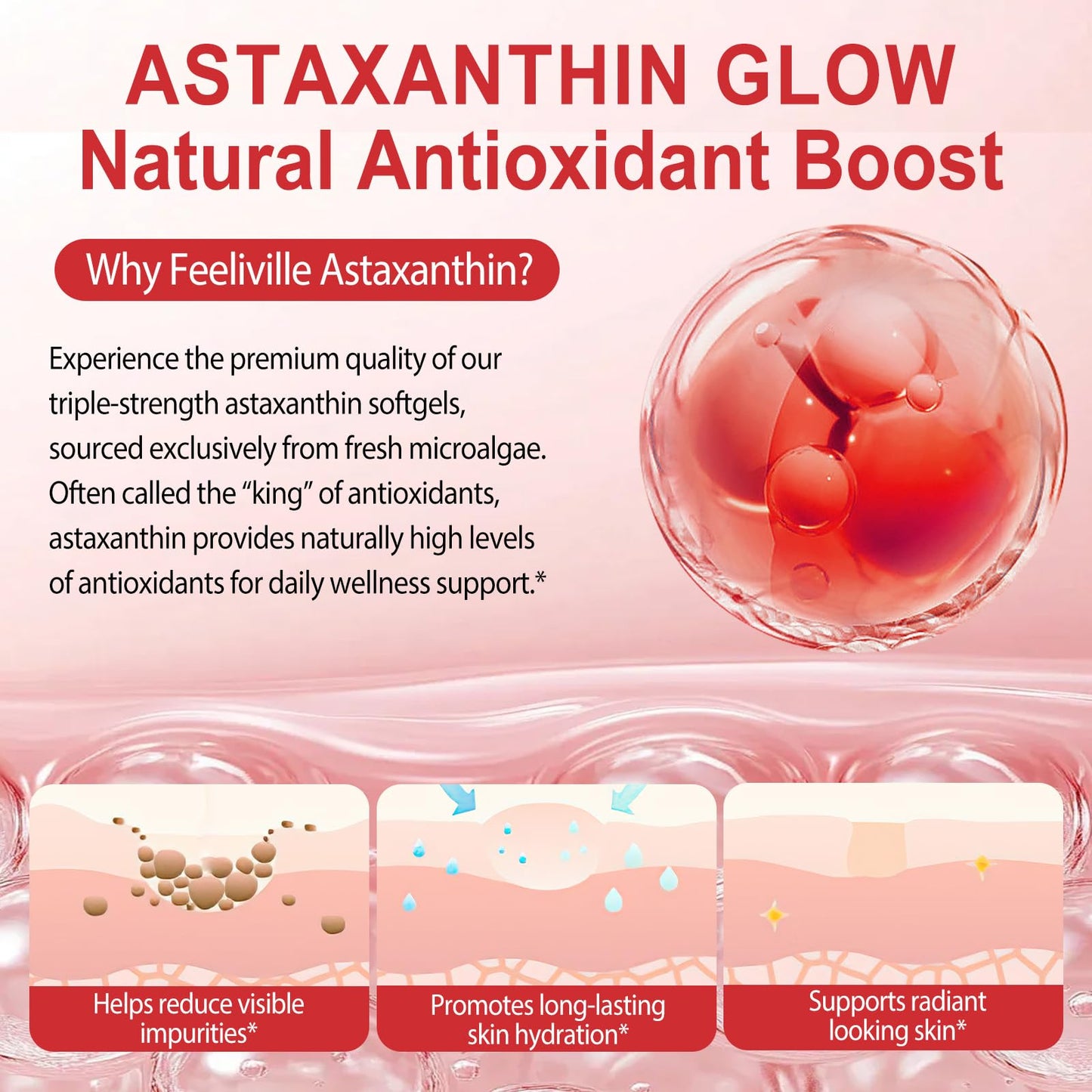 Buyourtaste Astaxanthin 12mg Softgels 120 Count
