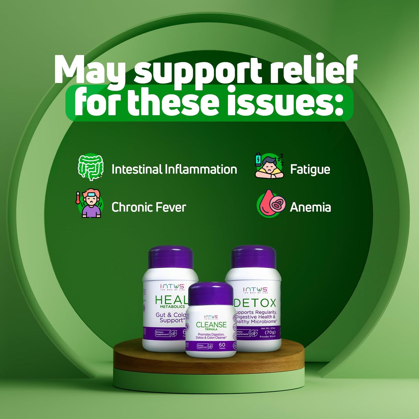 INTUS THE WAY OF LIFE Clean and Detox Box Capsules 12