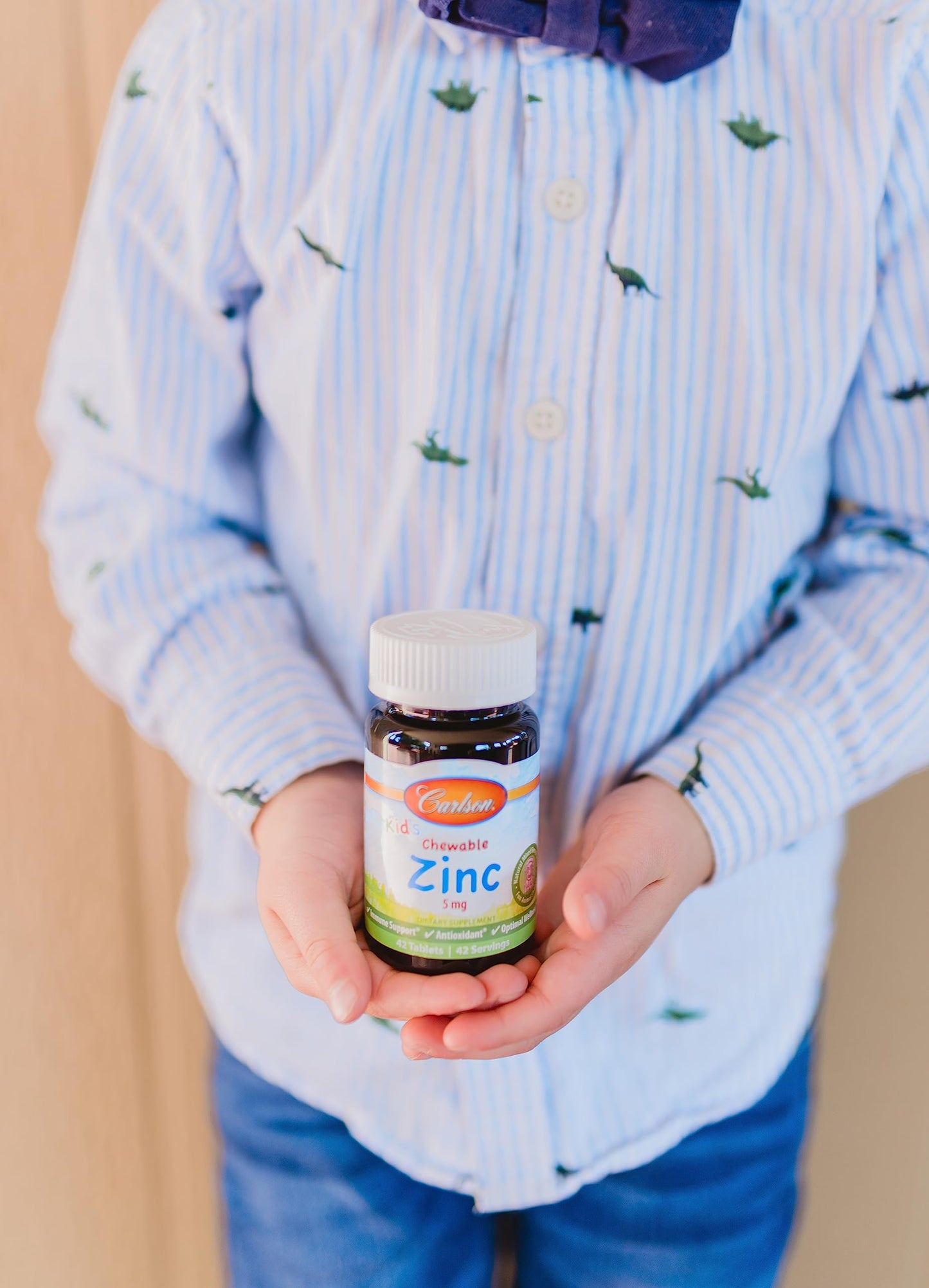 Carlson Kid's Chewable Zinc 5 mg, 84 Tablets