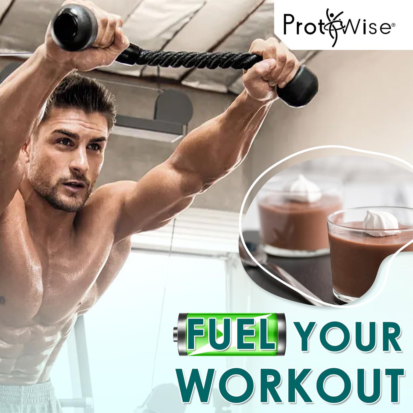 ProtiWise High Protein Shake & Pudding Mix Powder Pack of 7