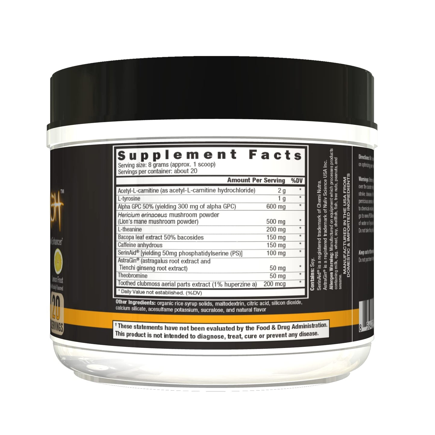 CONTROLLED LABS Brainwash Powder 5.6 Ounce