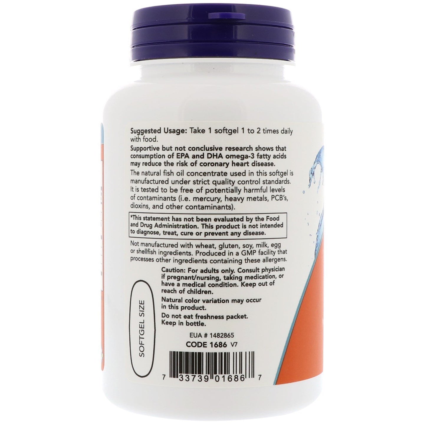NOW Foods Tri-3D Omega 330 EPA/220 DHA Softgels, 270 Count