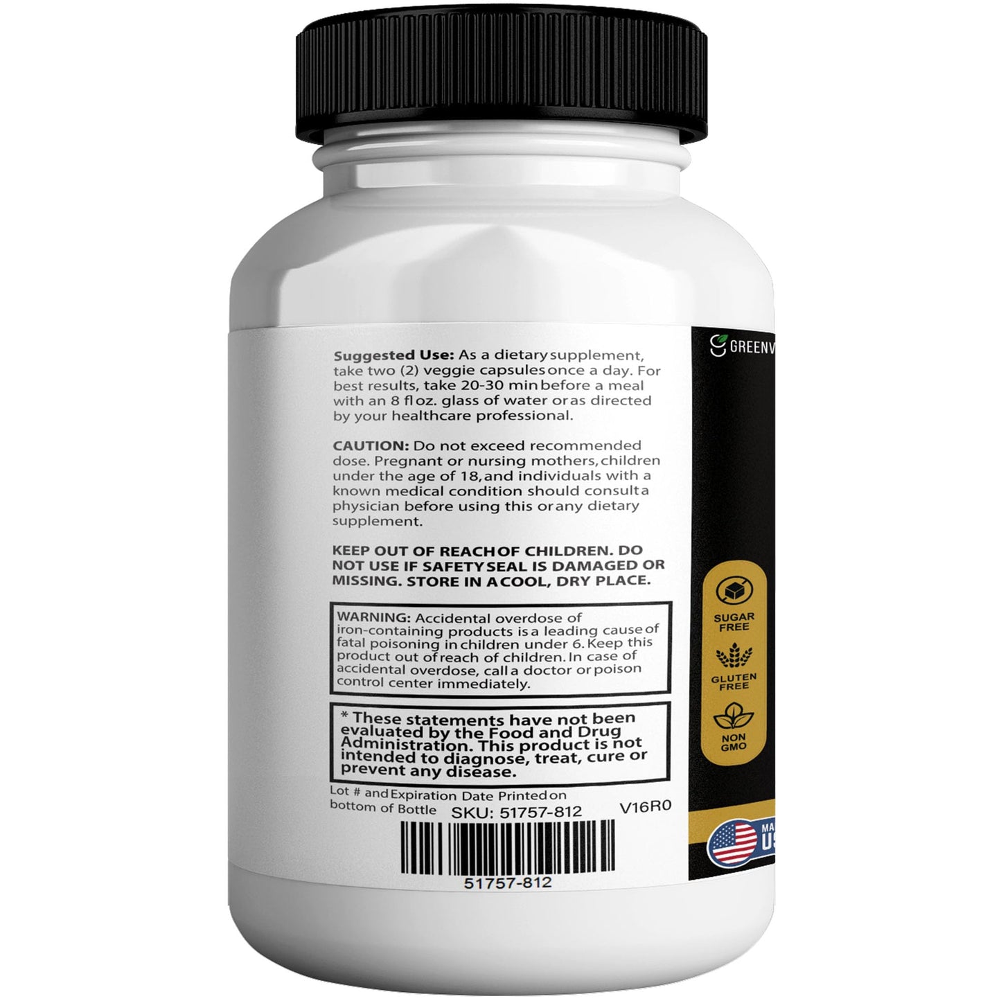 GREENVIFY IQ Max Surge Pro Brain Supplement Capsule 60 Capsules