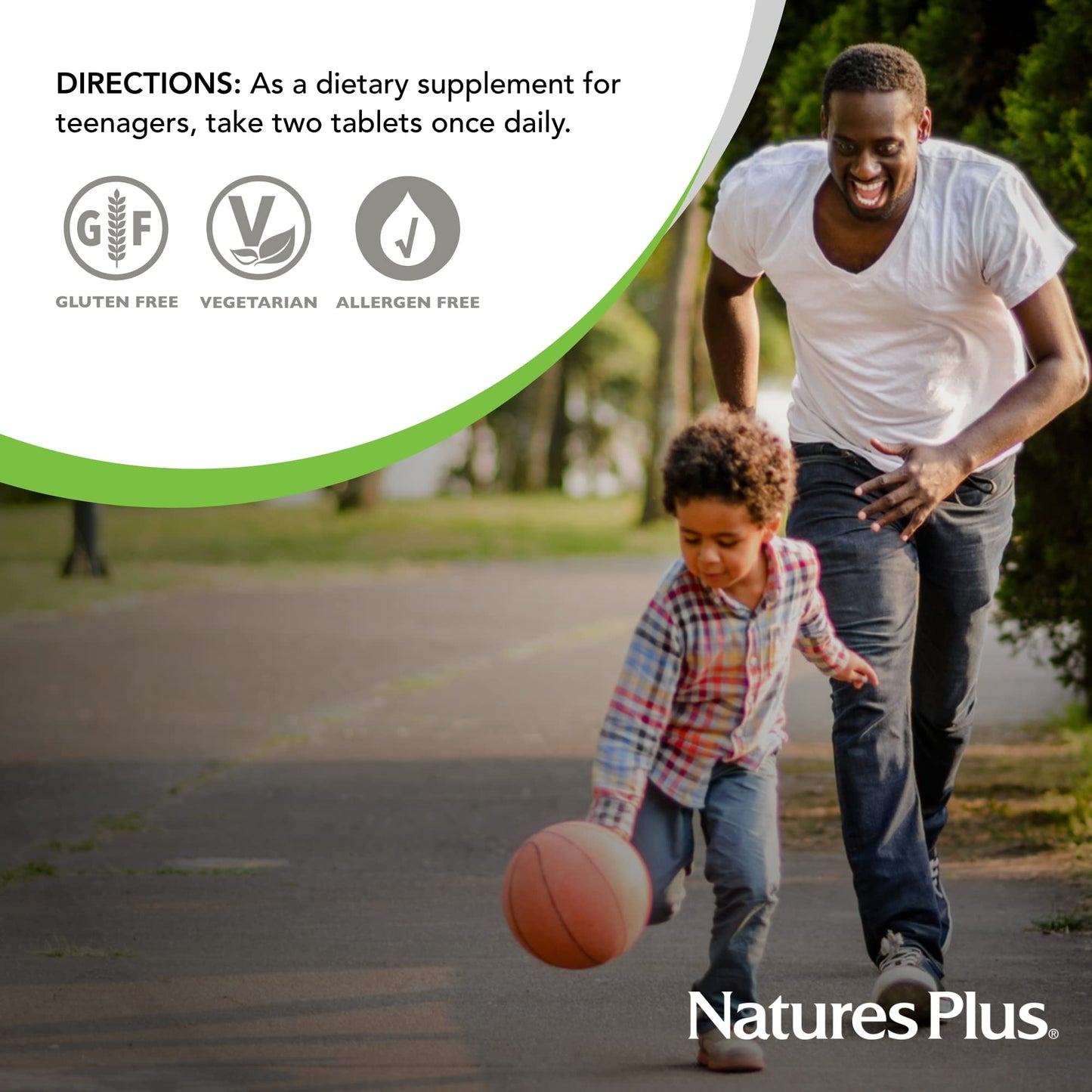 NaturesPlus Source of Life Power Teen 180 Vegetarian Tablets