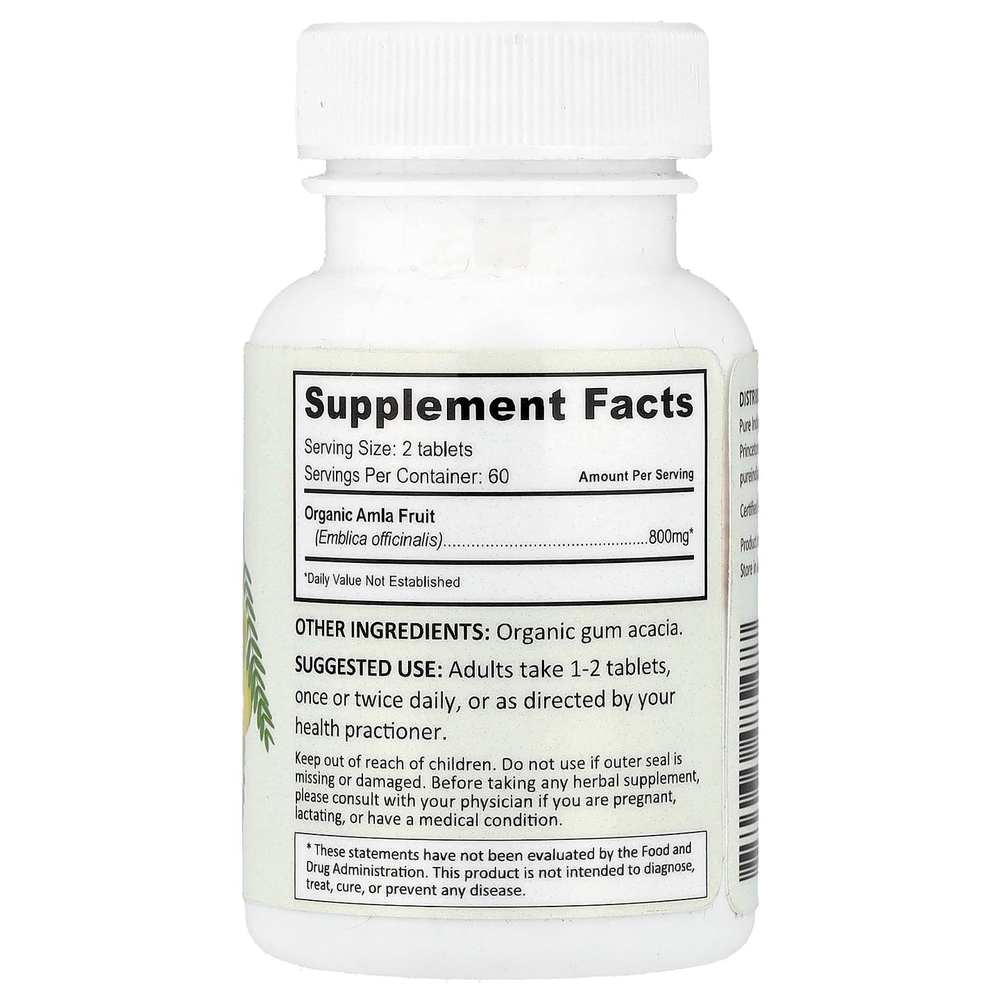 Pure Indian Foods Amla Tablets Tablet 120 Count