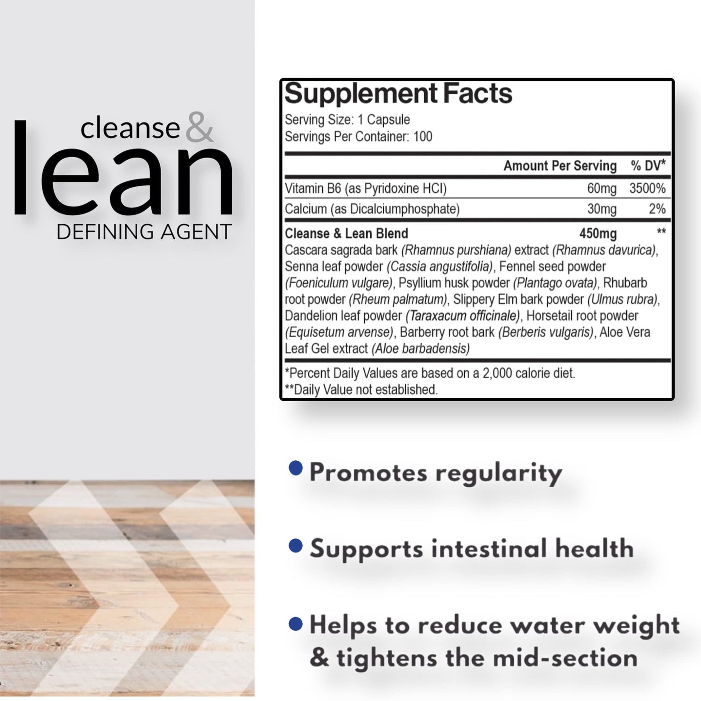 Max Muscle Naturaliga Cleanse and Lean Defining Agent Herbal Cleanse for Regularity with Natural Detoxifying Ingredients for Gut Health Colon Detox and Bloating, 200 Capsules