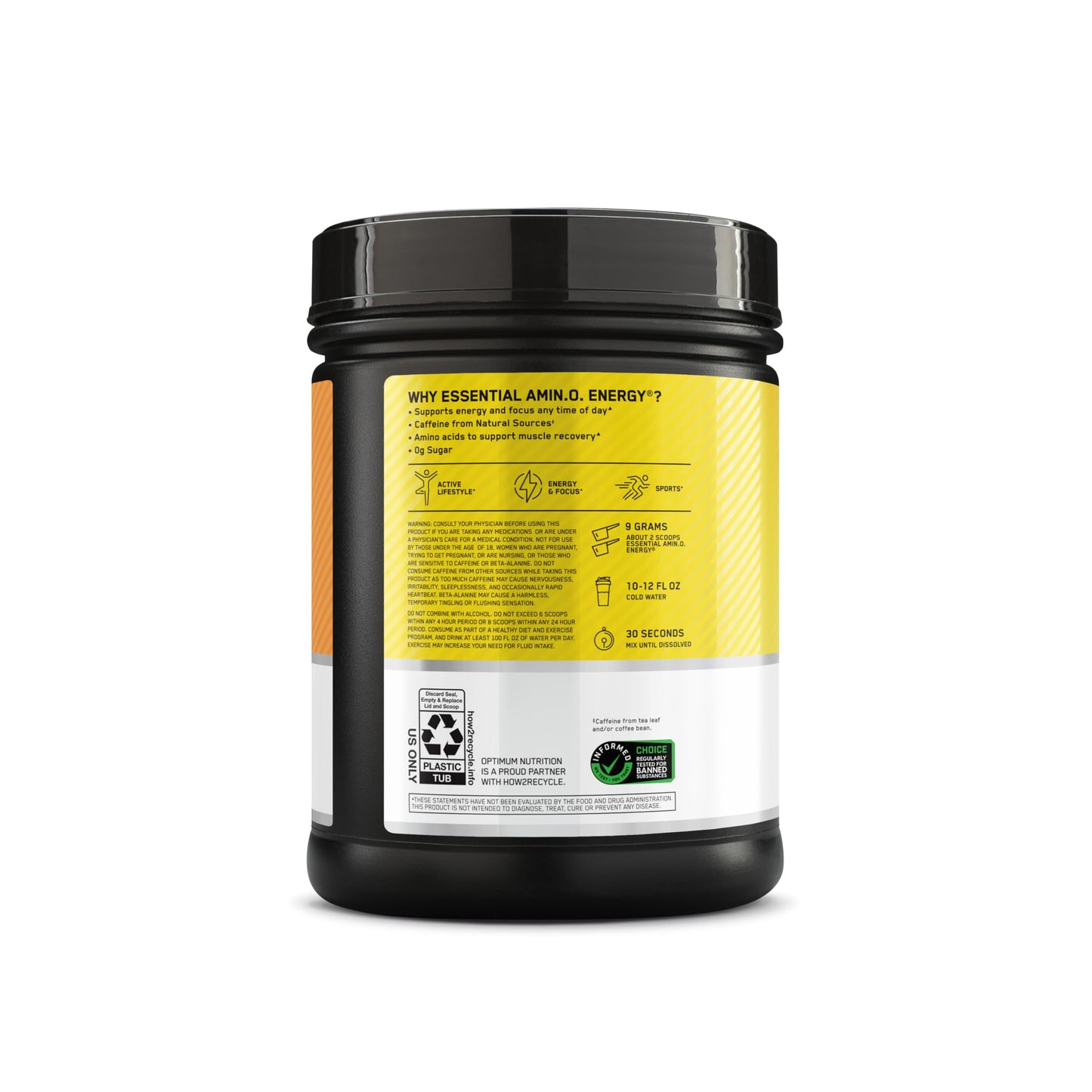 Optimum Nutrition Amino Energy Pre Workout Powder 20.6 oz