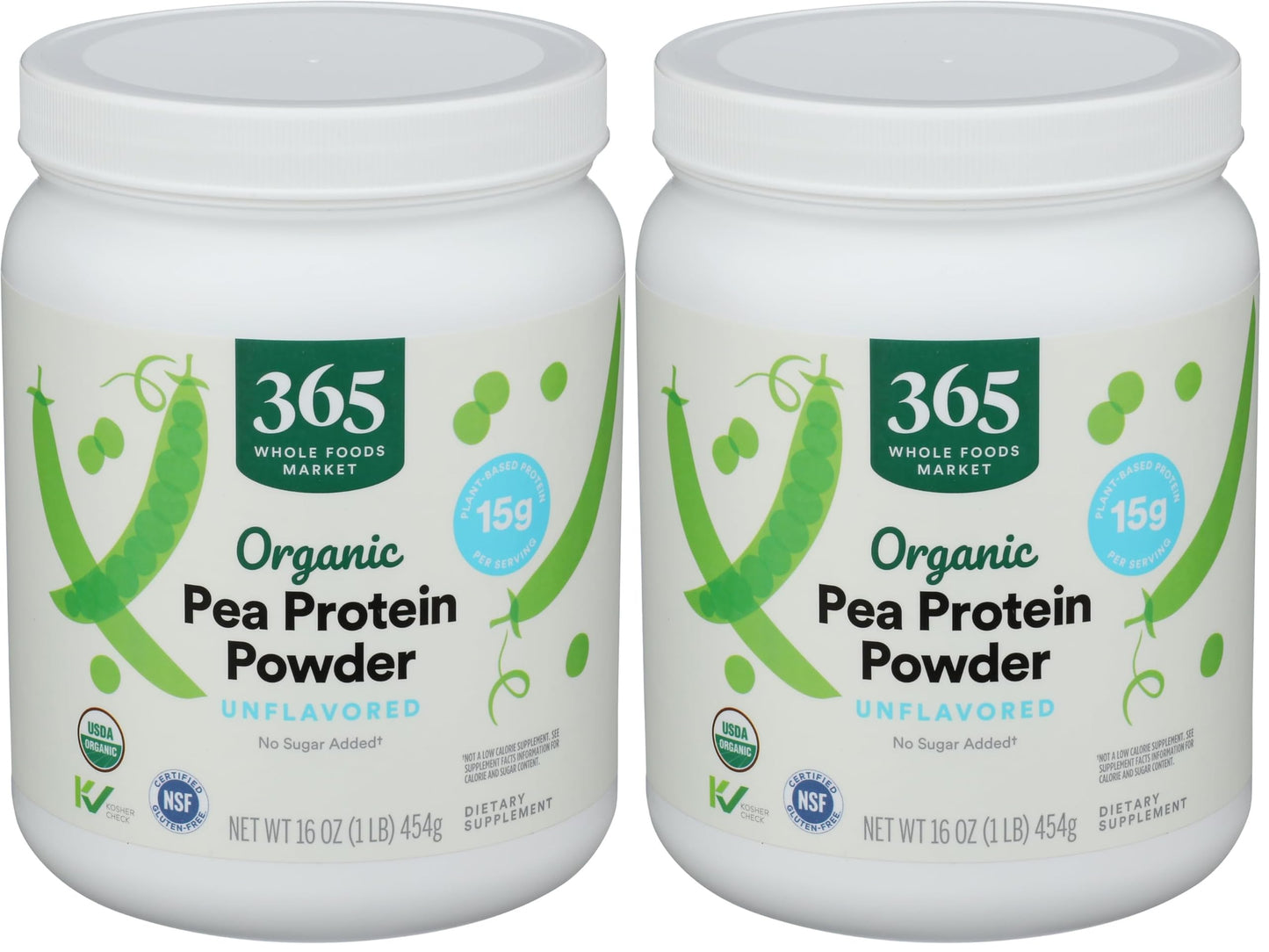 365 by Whole Foods Market Organic Pea Protein Powder, 2 lb